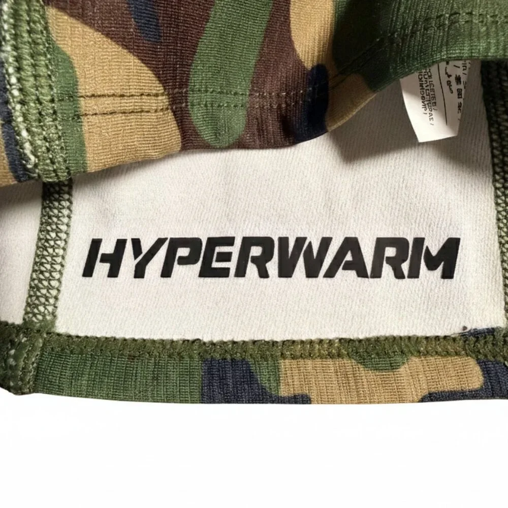 Nike Pro Therma-Fit Hyperwarm Hood Football Green Camouflage One Size NEW IN BOX